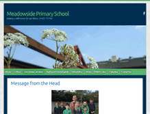 Tablet Screenshot of meadowsideschool.co.uk